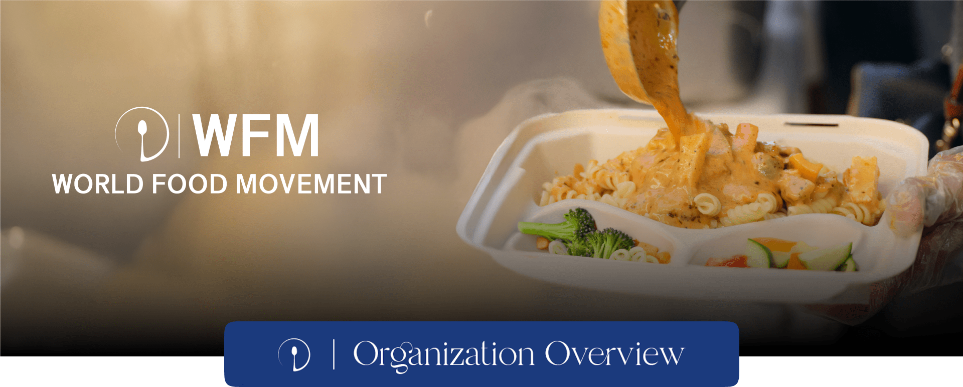 World Food Movement volunteers preparing and serving meals